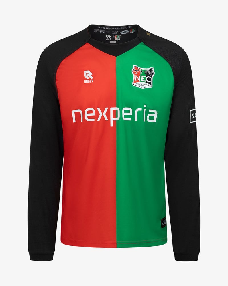 Herren N.E.C. Nijmegen 2025/26 Heim Langarmtrikot 3