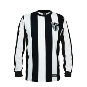 Camiseta retro Atlético Mineiro manga larga 1971 hombre