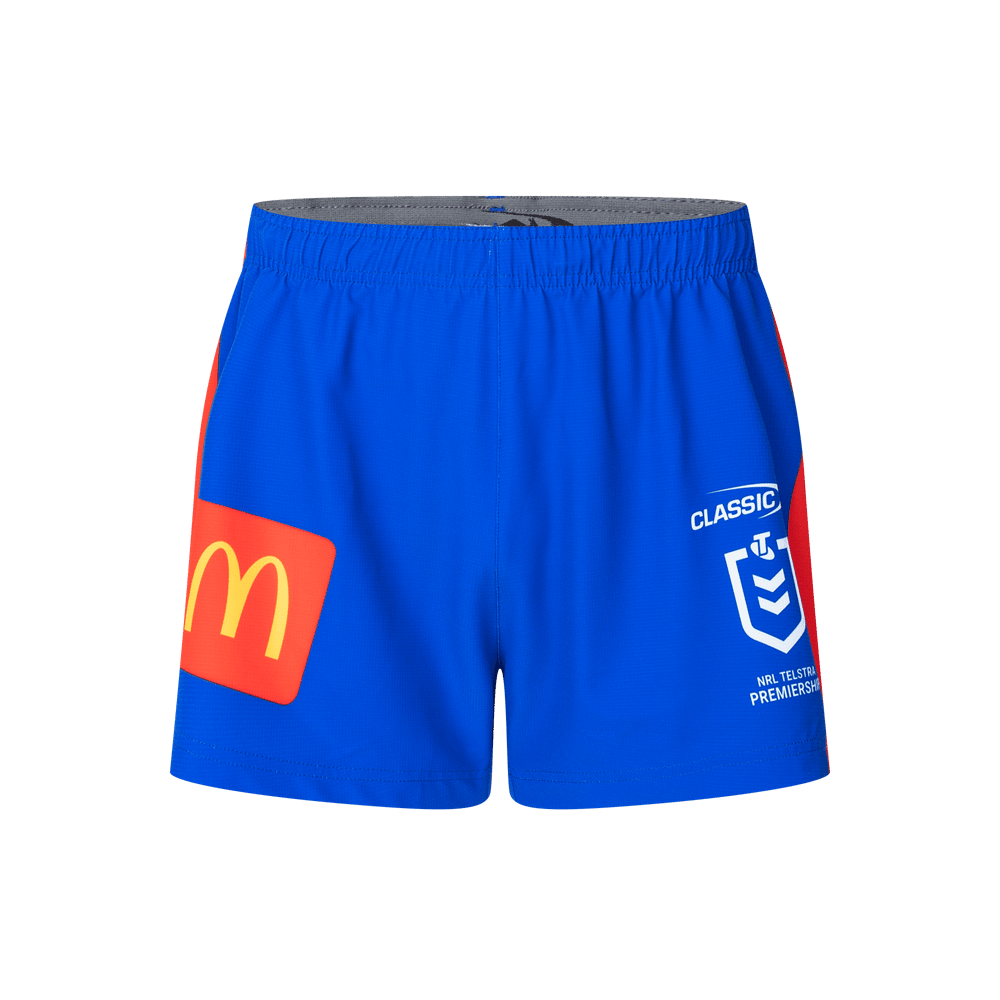 Kid's Newcastle Knights 2025 Home Shorts