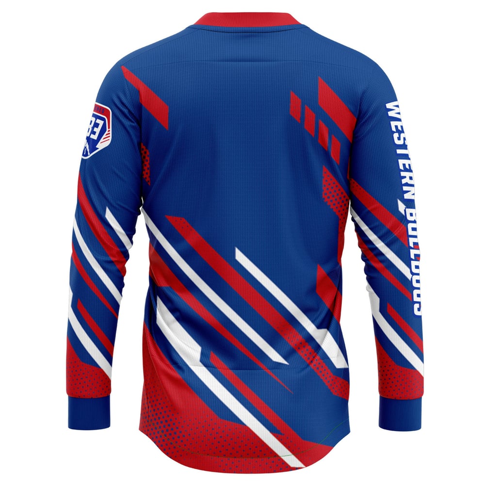 Men's Western Bulldogs 2025 Third Long Sleeve Blitz Shirt
