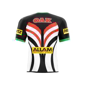 Kid's Penrith Panthers 2025 Third Warm Up Shirt
