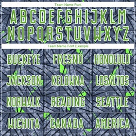 Sublimation Custom Gray Soccer Neon Uniform Jersey Green-Black