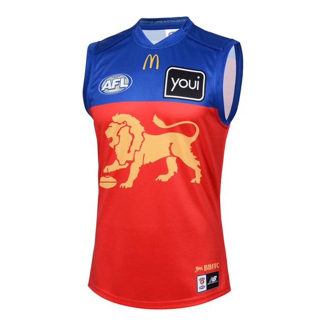 Men's Brisbane Lions 2025 Away Guernsey