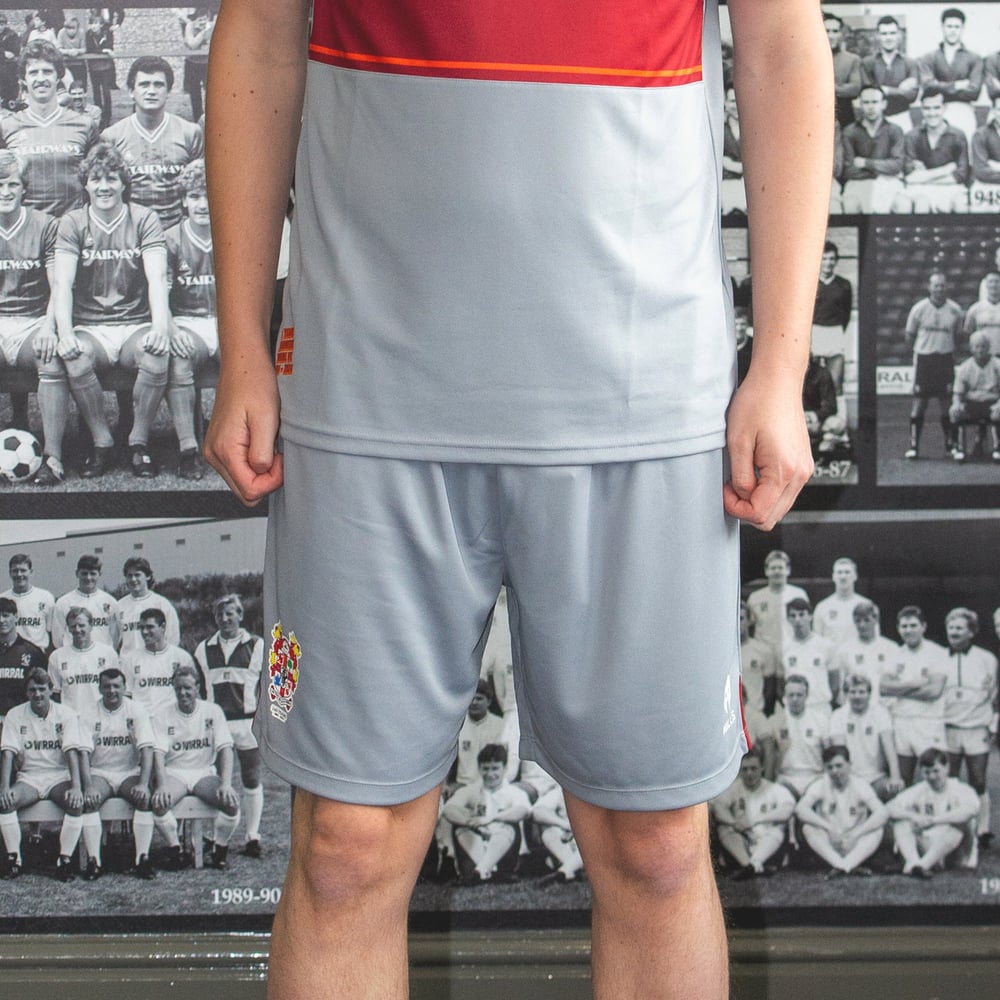 Herren Tranmere Rovers 2024/25 Drittes Authentisches Training Shorts - Grau