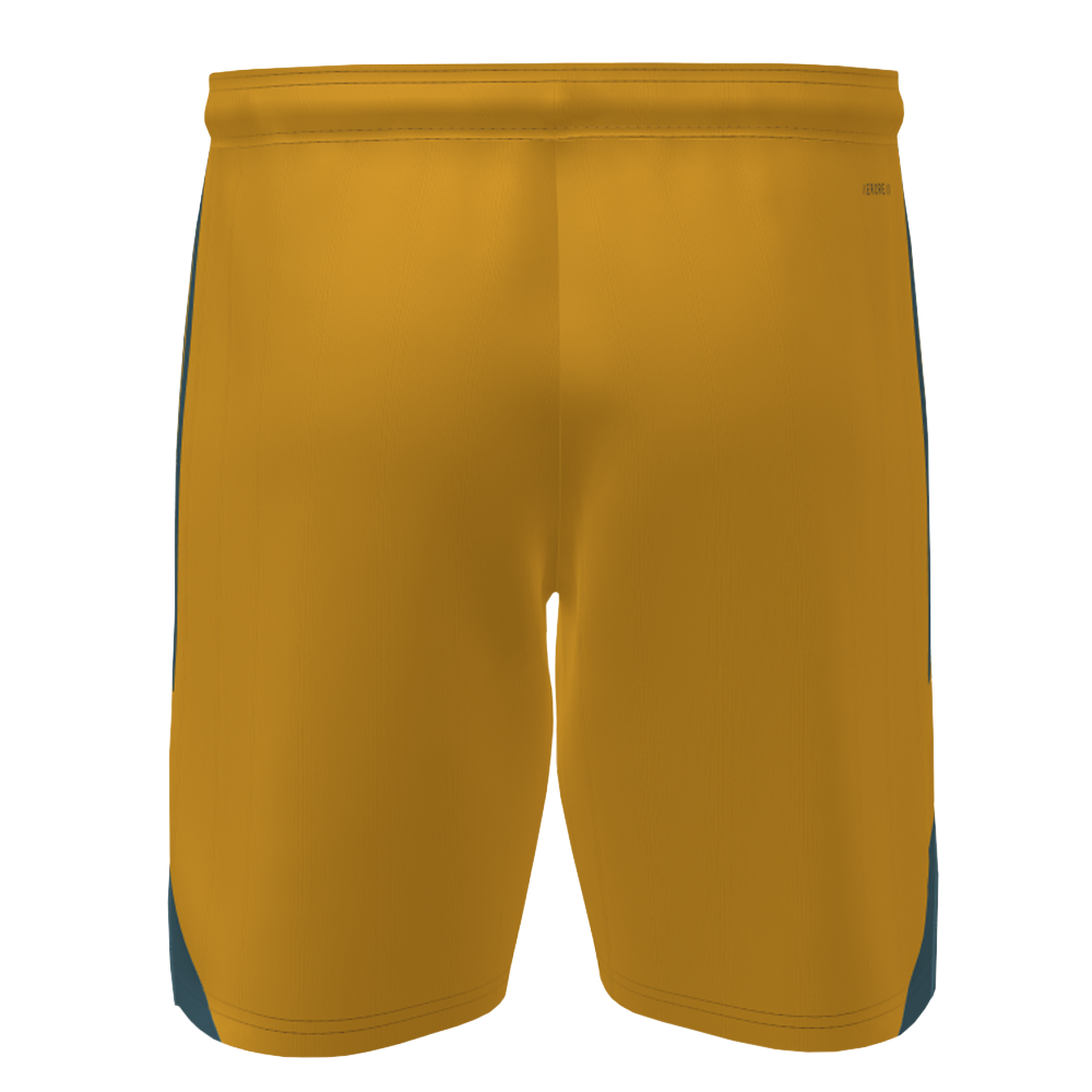 Kinder Albacete BP 2025/26 Auswärtsshorts – Gelb