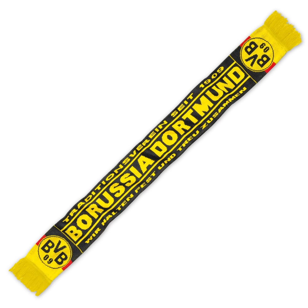 BVB Borussia Dortmund Scarf 2 - Black/Yellow
