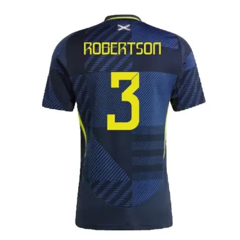 T-shirt domicile homme ROBERTSON Écosse 2024/25