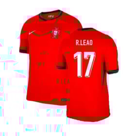 Camiseta de casa R.LEAO Portugal 2024/25 para niños