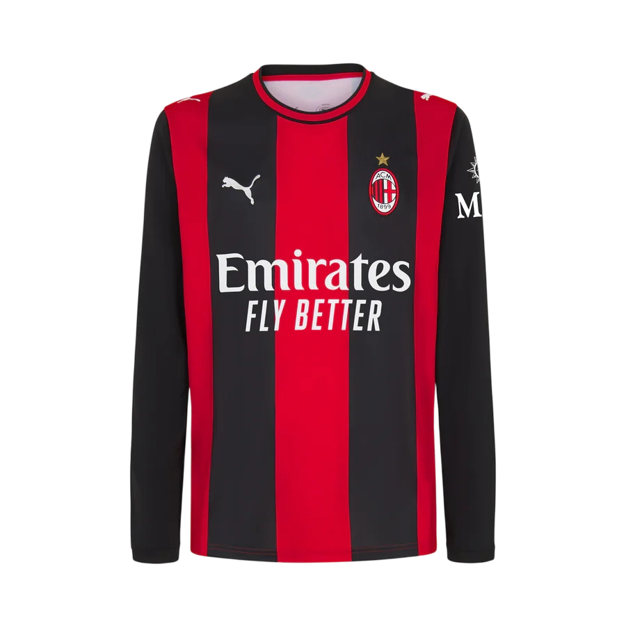 Maillot domicile Milan 2026/27 femme manches longues