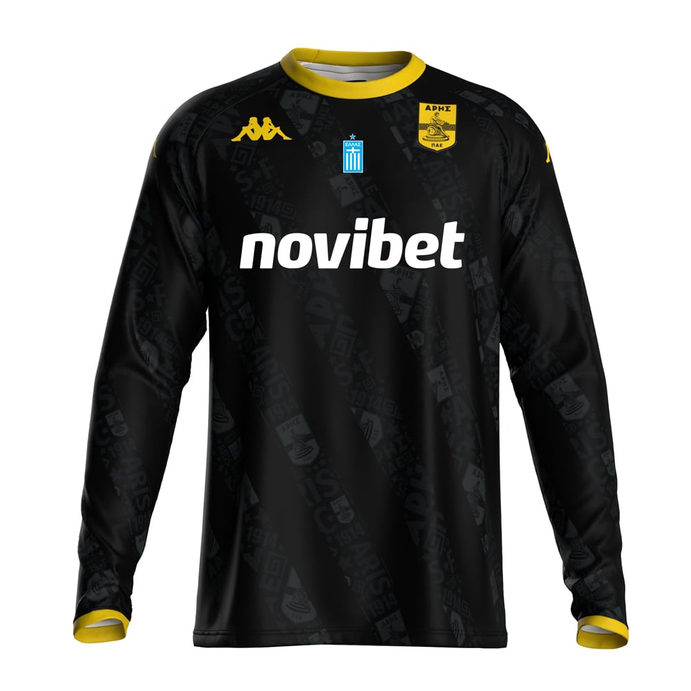 Camiseta infantil Aris FC 2024/25 Fora à manches longues