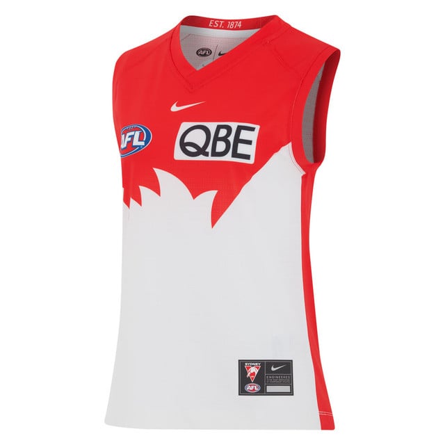 Women's Sydney Swans 2024 Home Guernsey