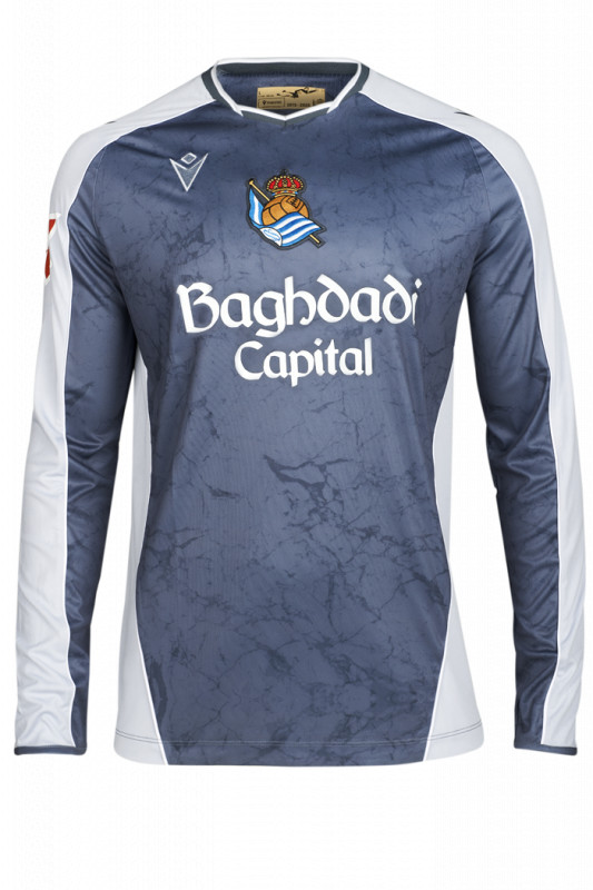 Kinder Real Sociedad B 2025/26 Auswärts Langarmtrikot