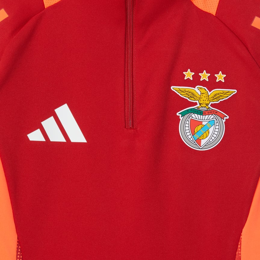 Kinder SL Benfica 2024/25 Drittes Authentisches Trainings-Langarmtrikot - Rot