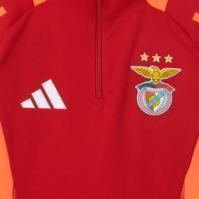 Kinder SL Benfica 2024/25 Drittes Authentisches Trainings-Langarmtrikot - Rot