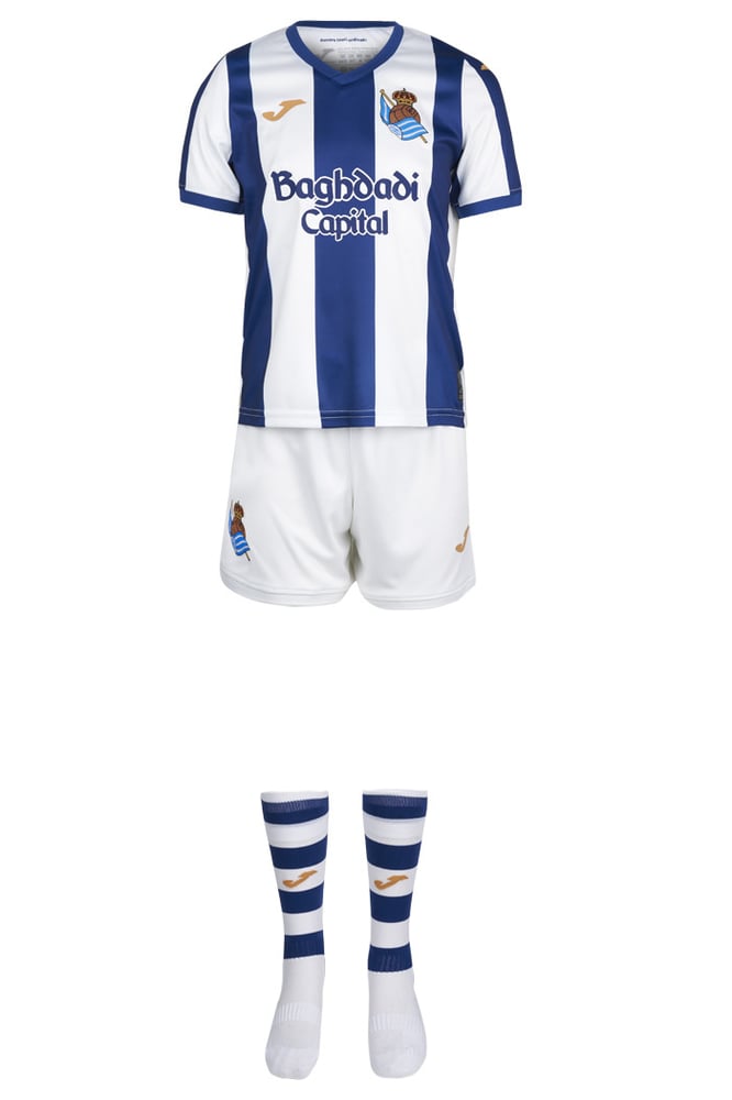 Kid's Real Sociedad 2026/27 Home Kit