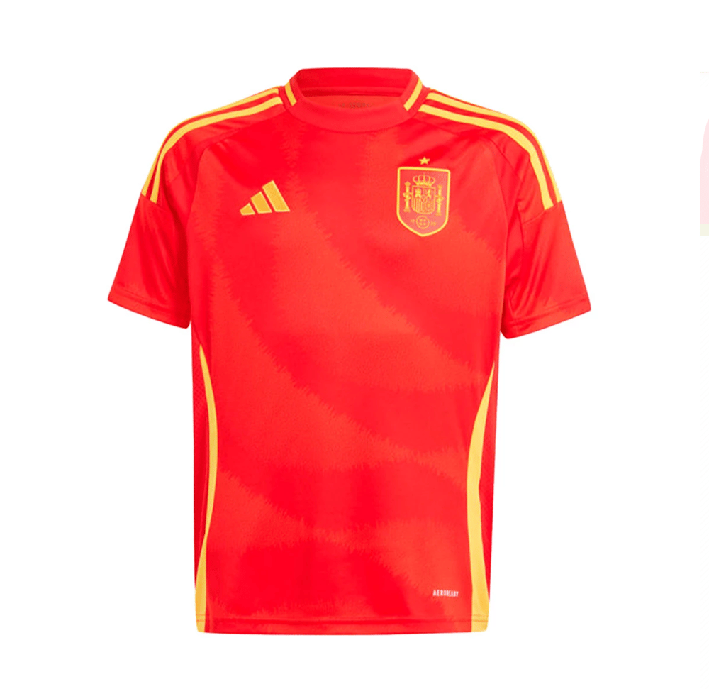 Kinder Spanien Heimtrikot+Kurze Hosen EURO 2024