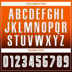 Sublimation Soccer Fade Uniform Sleeve White-Brown Orange Custom Jersey Long Fashion