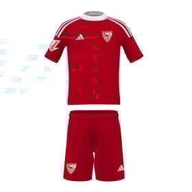 Kinder Sevilla FC 2025/26 Auswärtsset