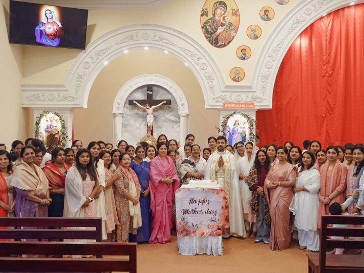 Mathruvedhi members gathered in church