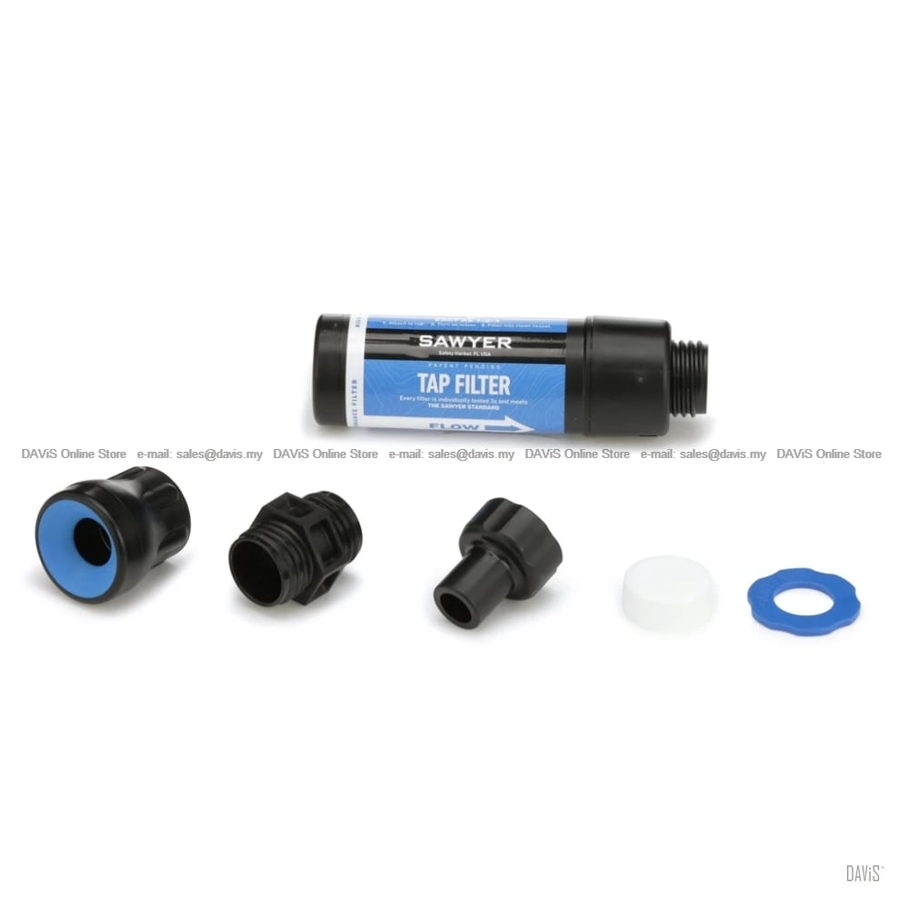 SAWYER Tap Filter - Hiking Camping Scouting Emergency Outdoor Water Tap Removes Bacteria Safe Drinking Water - Image 2