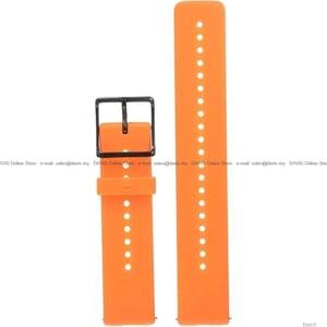 100 2024 11 28 Polar Ignite Silicone Strap orange