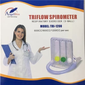 Angelbiss triflow spirometer