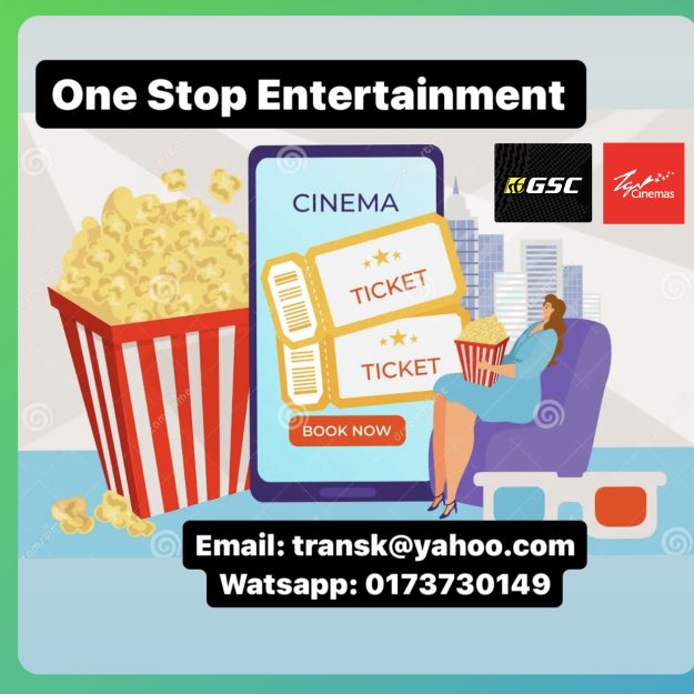 Tiket Wayang Murah/ 便宜的戏票 One Stop Entertainment