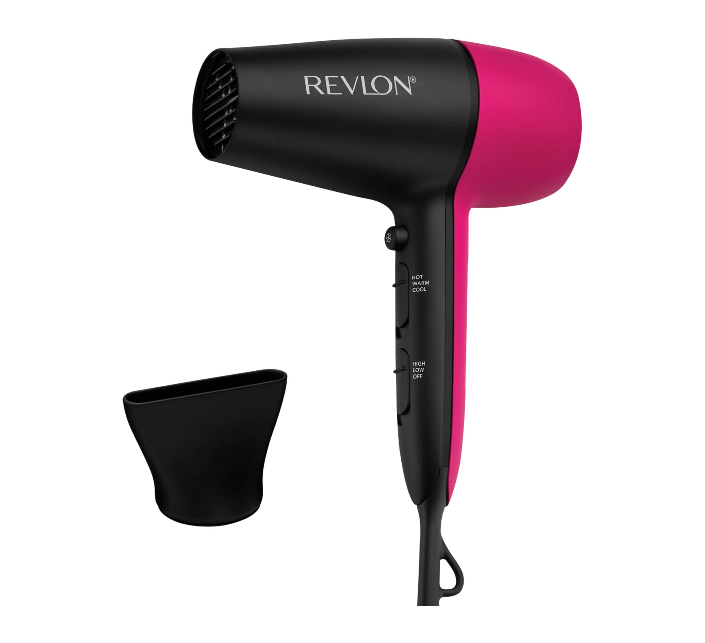 Revlon secador perfect match color negro fuccia