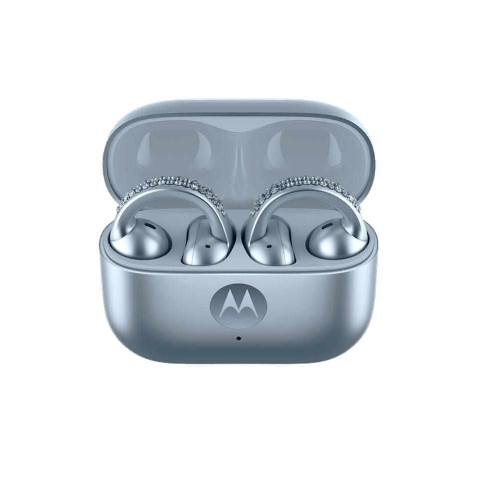 MOTO BUDS LOOPS SWAROVSKI