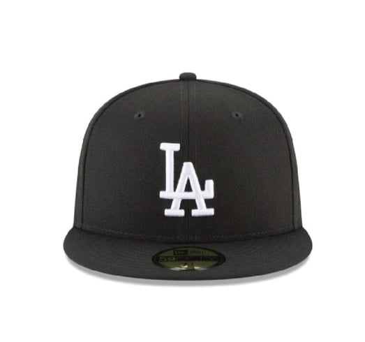 NEW ERA 5950 LA DODGERS NEGRA 7 3/8