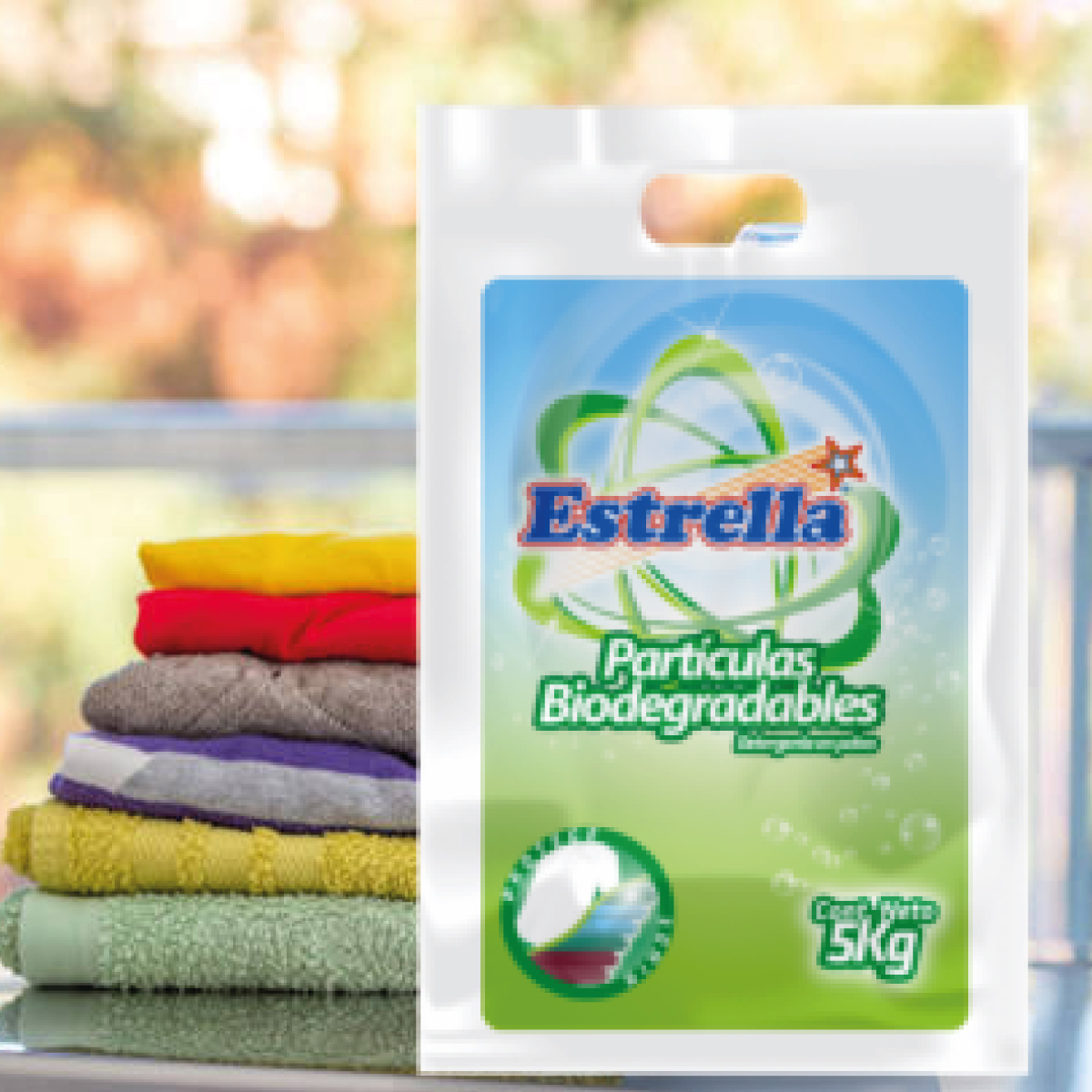 DETERGENTE POLVO 5KG ESTRELLA LIMON