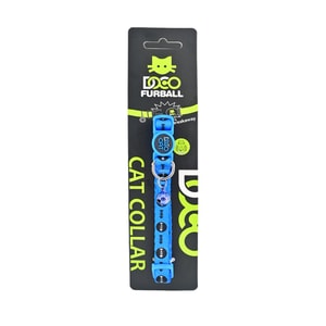 Doco Collar 002 Gato Pez Azul *1