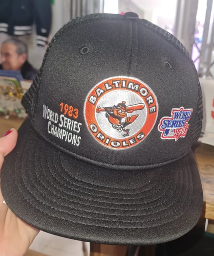 NEW ERA 950 BALTIMORE ORIOLES CHAMPION NEGRA