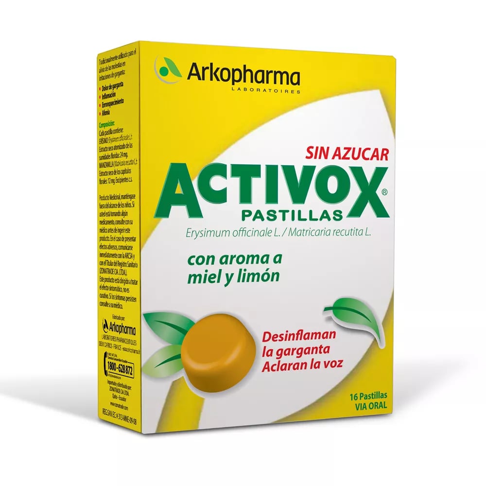 Activox Miel y Limón