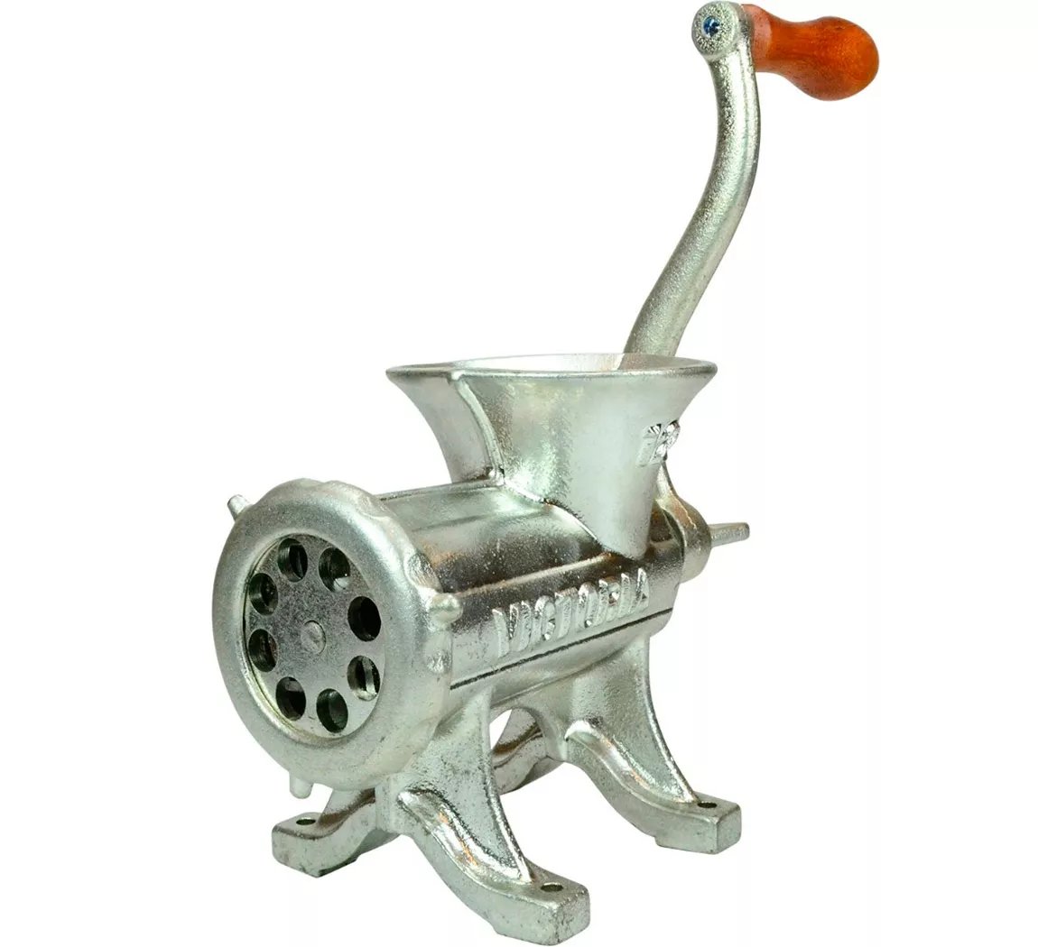 Victoria Molino de Carne Cuchillas de Acero inoxidable Hierro Fundido