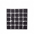 Cuadro ajedrezado negro 103x103