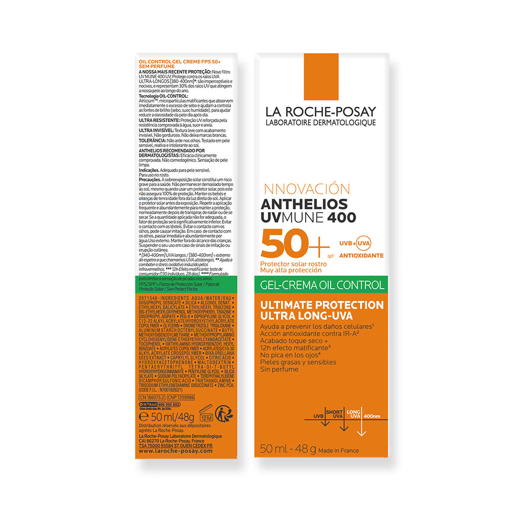 La Roche Gelcream Anthelios Spf50+ 50 ml