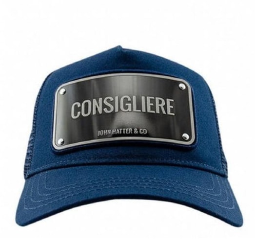 JOHN HATTER CONSIGLIERE PLACA DE ALUMINIO