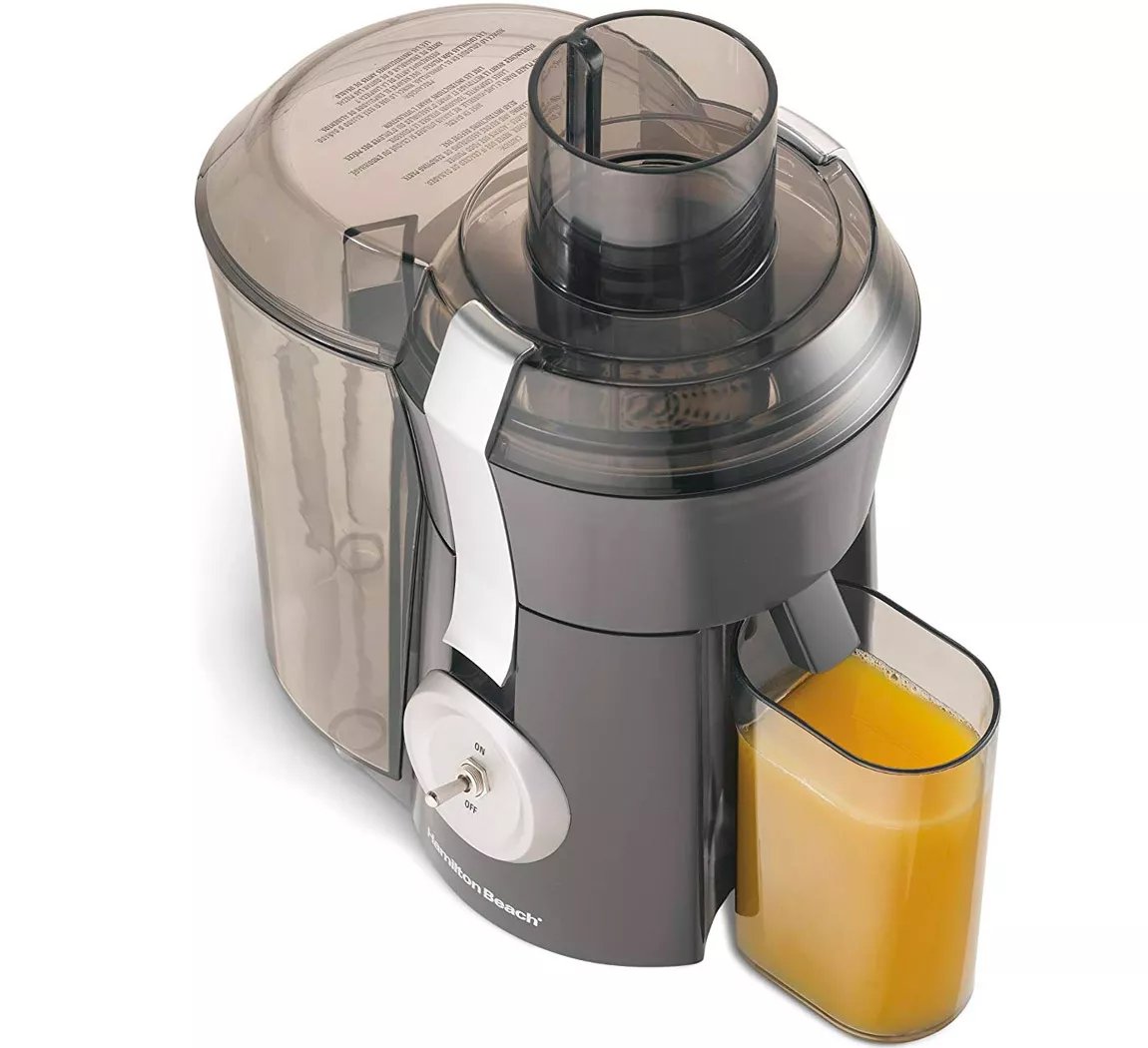 Hamilton Beach Exprimidor De Jugos 800 W Colador de Acero Inoxidable