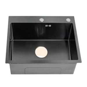 POCETA EMPOTRAR INOX-NEGRO 50X45X22.8CM FIORI CHI8185