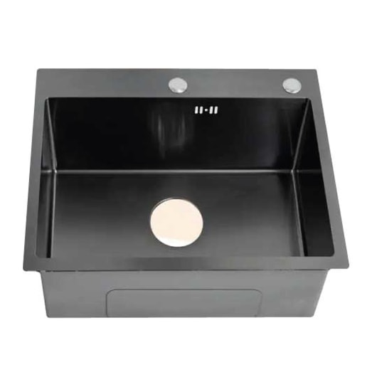 POCETA EMPOTRAR INOX-NEGRO 50X45X22.8CM FIORI CHI8185