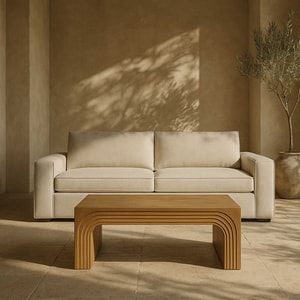 Mesa de centro arco 45.7x121.9x68.6