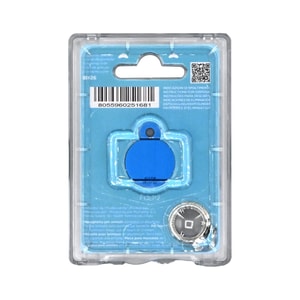 My Family Placa Basic Aluminio Circulo Pequeño Azul *1