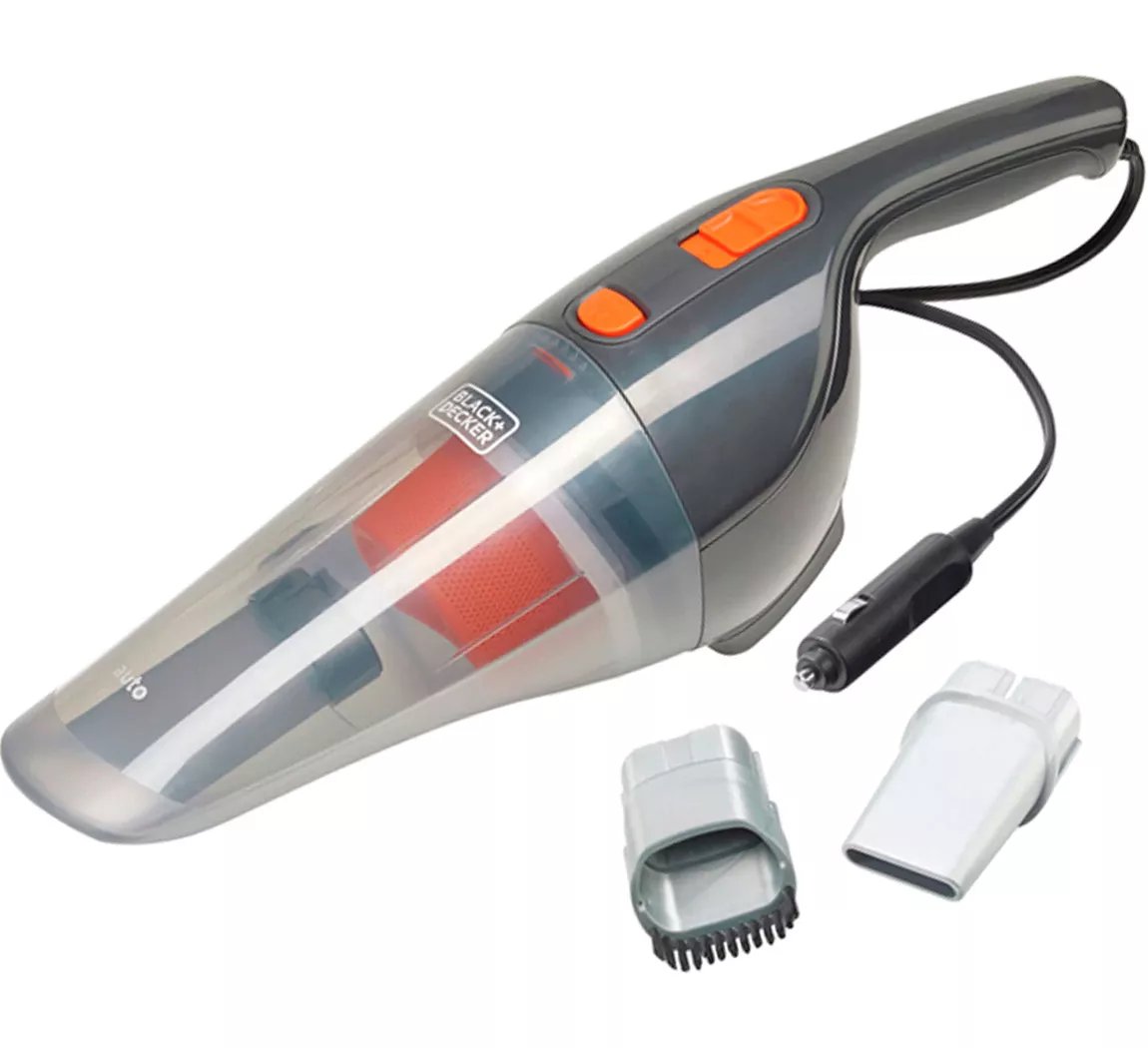 Black And Decker Aspiradora para Auto Succión 12.5AW 12V