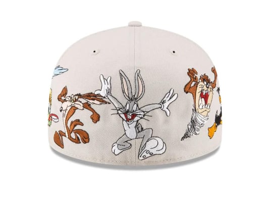 5950 NEW ERA WARNER BROTHERS SHIELD PACK CREAM