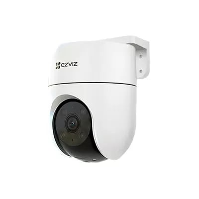 CAMARA DE SEGURIDAD IP EZVIZ H8C 2MP 360 IP65 WIFI 2 4GHZ BIDIRECCIONAL SILUETA HUMANA MICROSD Y NUBE DEFENSA ACT