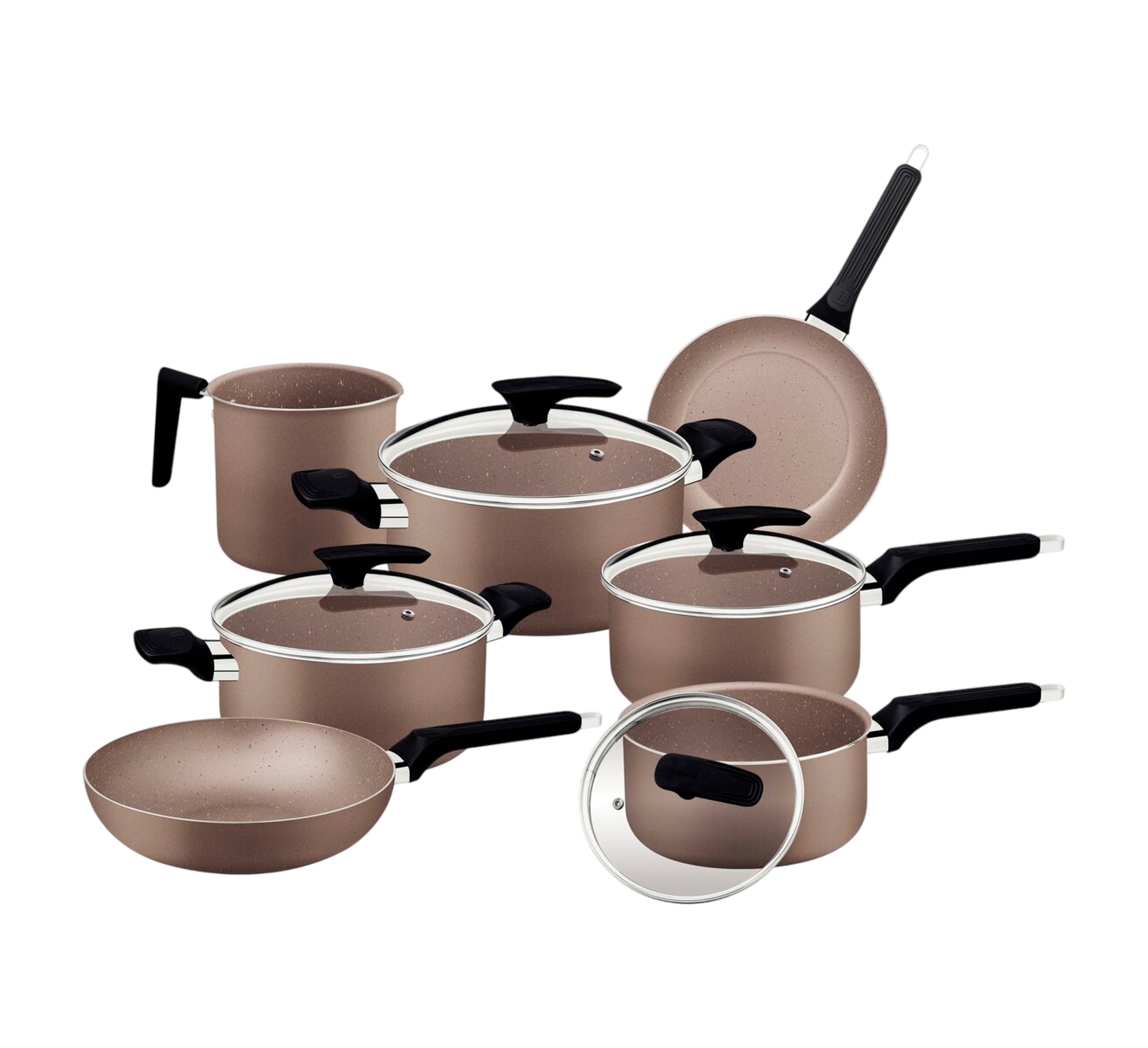 Tramontina Juego de Ollas Milazzo 7 Piezas