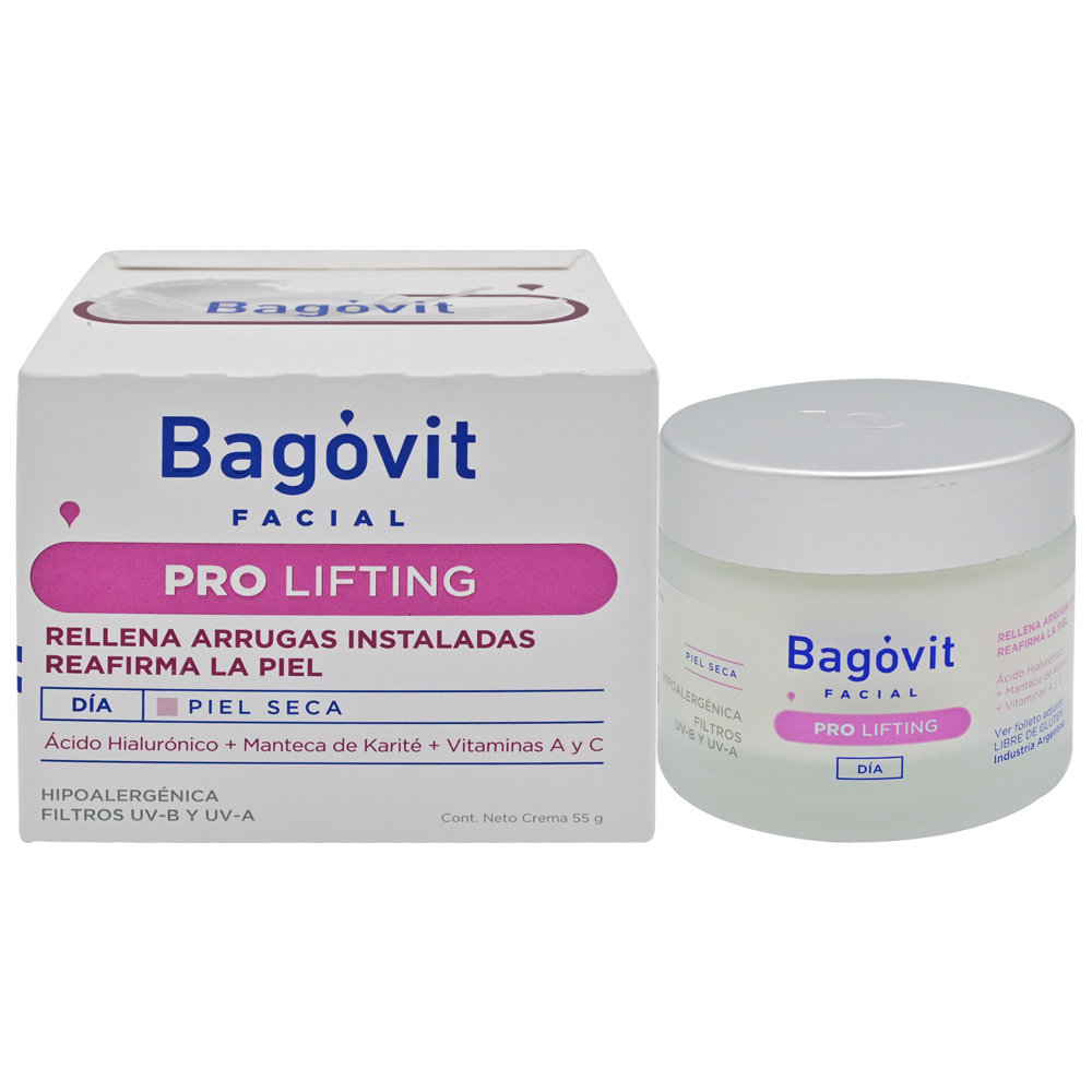 Bagovit Facial Pro Lifting Piel Seca Día 55 g
