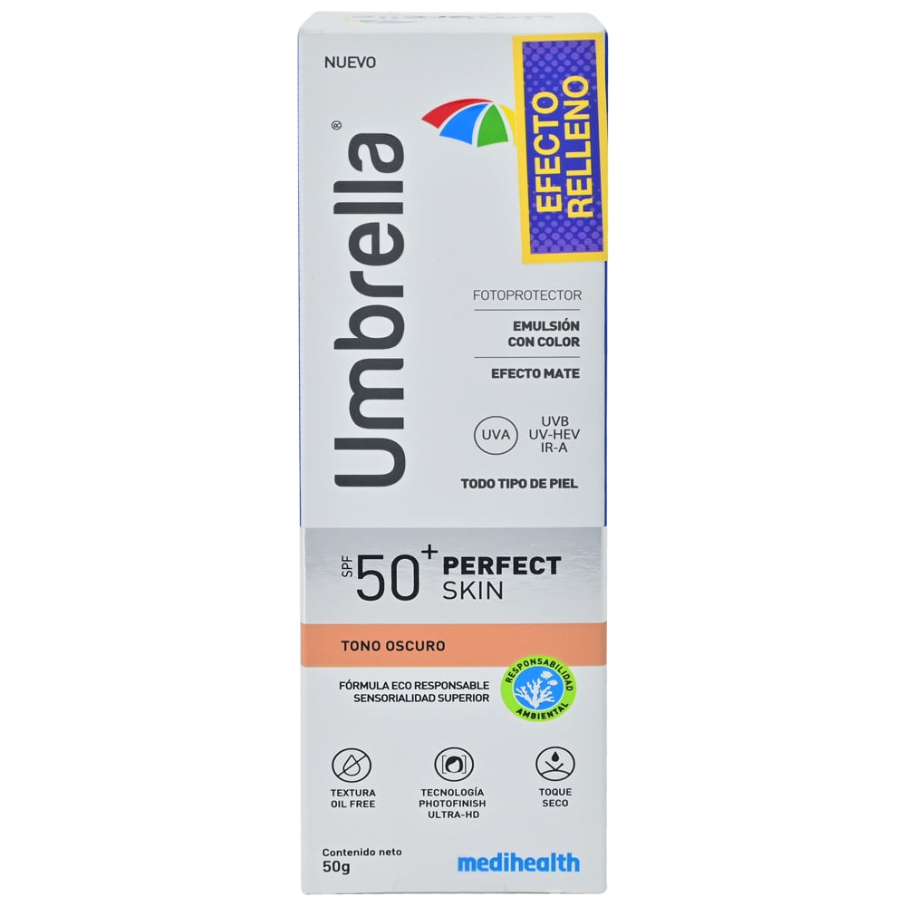 Umbrella Perfect Skin Tono Oscuro (Spf 50+) 50 g