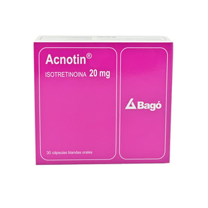 Acnotin Capsulas Blandas 20Mg Caja*30